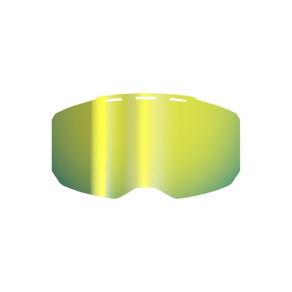 Goggles Accessories Klim Edge Snowmobil Goggles Lens Smoke Gold Mirror
