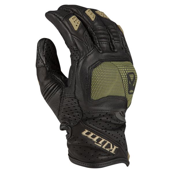 Gloves Touring Klim Badlands Aero Pro Short Touring Leather Gloves Sage