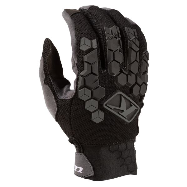 Gloves MX-Enduro Klim Moto MX Gloves Dakar Black
