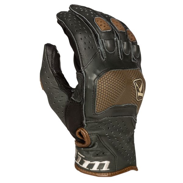 Gloves Touring Klim Leather Moto Gloves Badlands Aero Pro Short Peyote/Potter's Clay