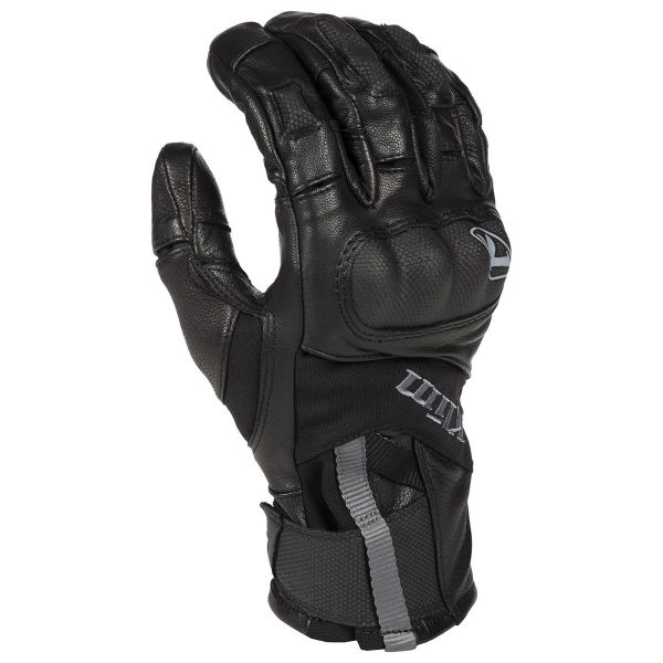 Gloves Touring Klim Adventure GTX Short Glove Black