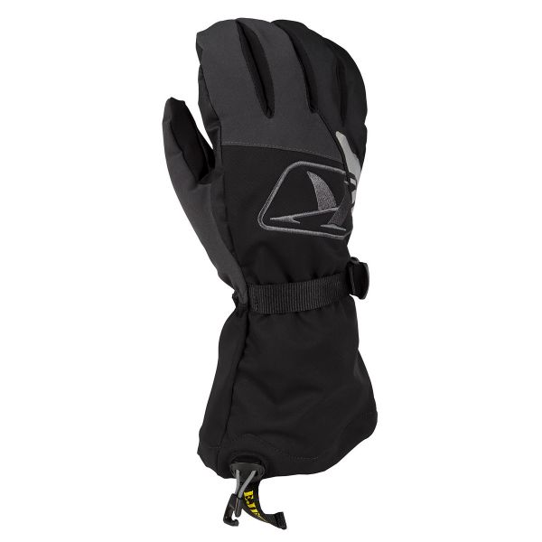 Gloves Klim Snowmobil Gloves Insulated Klimate Gauntlet Black