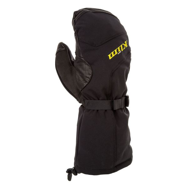 Gloves Klim Snowmobil Gloves Long Caribou Mitten Black