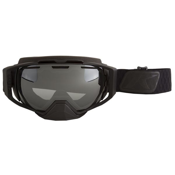 Goggles Klim Snowmobil Oculus Goggle Diamond Fade Black - Smoke Silver Mirror and Lt Yellow Tint