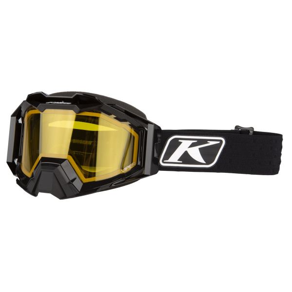 Goggles Klim Viper Pro Snowmobil Goggle Elite Black Yellow Tint