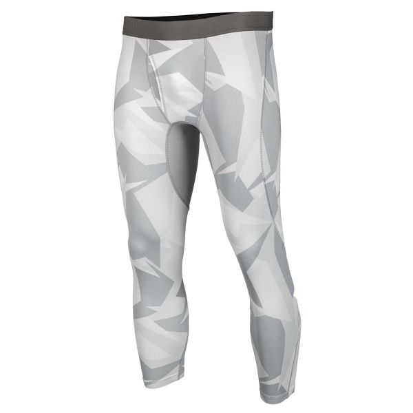 Technical Underwear Klim Aggressor Long 1.0 Cool Light Gray Camo Protection Pants