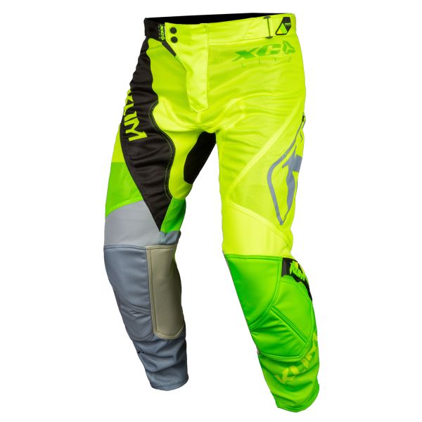 Pantaloni MX-Enduro Klim Pantaloni Moto MX XC Lite Electrik Lemonade 2021