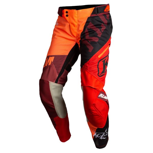 Pants MX-Enduro Klim MX Moto Pants Dama XC Lite Hot Sauce
