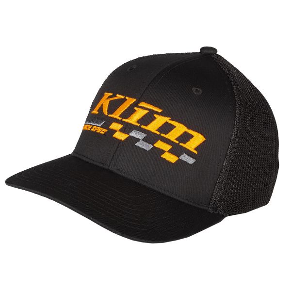  Klim Race Spec Hat Black/Strike Orange 24
