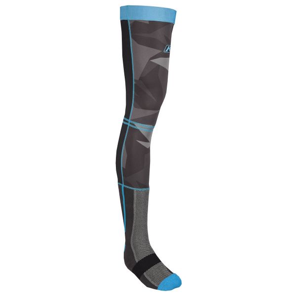 Socks MX-Enduro Klim MX Aggressor Cool -1.0 Knee Brace Sock Camo Blue