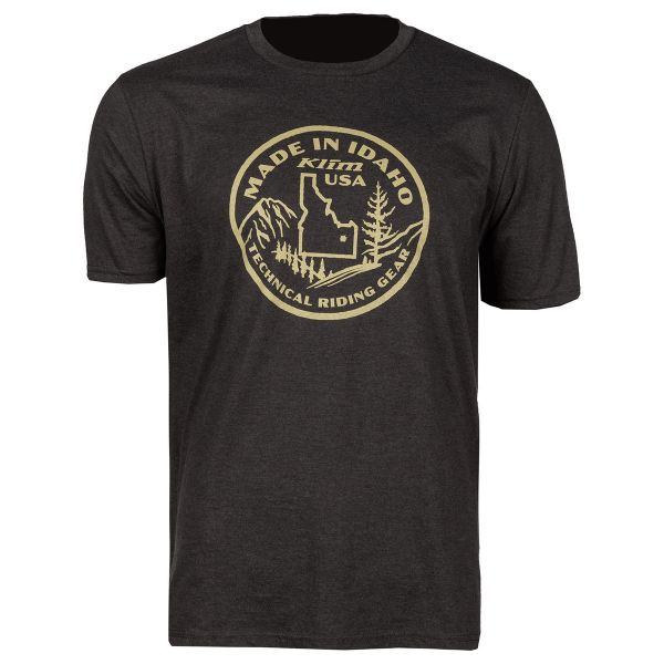 Casual T-shirts/Shirts Klim Made In Idaho T Black
