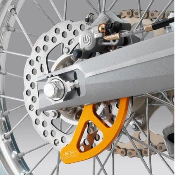  KTM OEM Rear Brake Disc Protection Orange