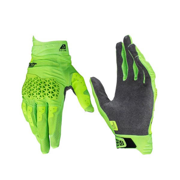 Gloves MX-Enduro Leatt Moto MX-Enduro Gloves 3.5 Lite Lime