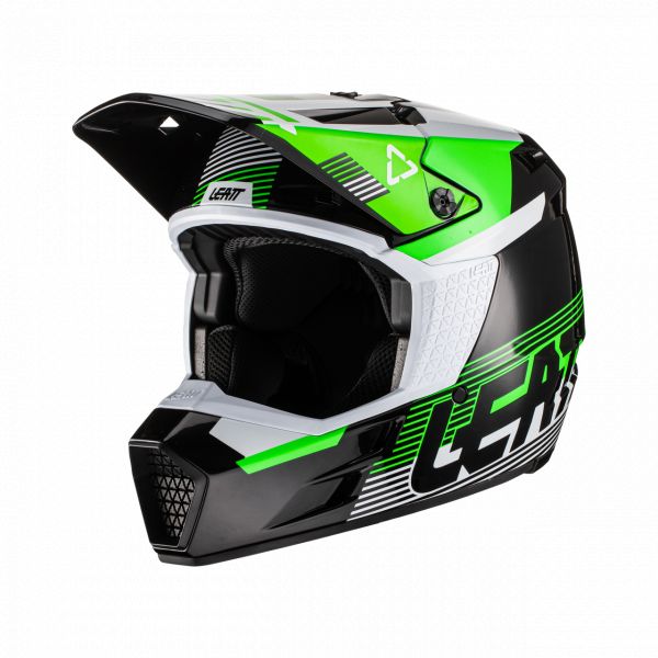 Helmets MX-Enduro Leatt Helmet Moto MX 3.5 Black