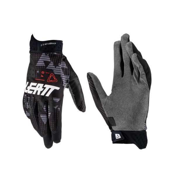 Gloves MX-Enduro Leatt Enduro Moto Gloves 2.5 WindBlock Black