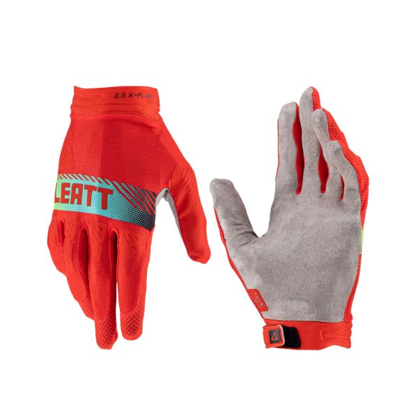 Gloves MX-Enduro Leatt Enduro Moto Gloves 2.5 X-Flow Red