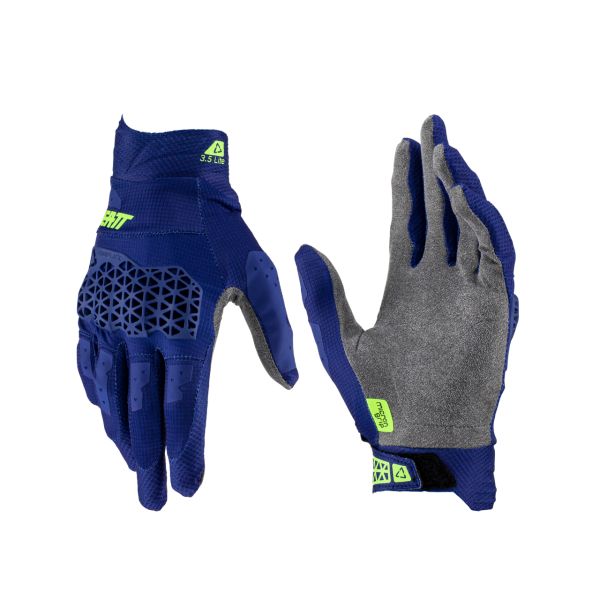 Gloves MX-Enduro Leatt Enduro Moto Gloves 3.5 Lite Blue