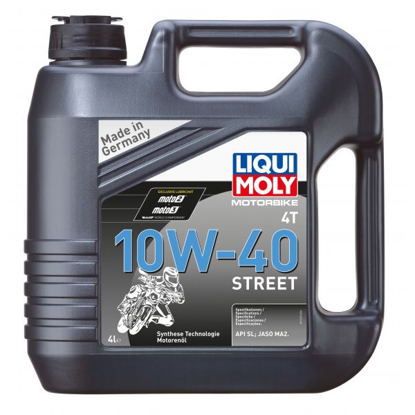 4 stokes engine oil Liqui Moly ENGINE OIL MOTORBIKE 4T 10W-40 SYNTHETIC TECHNOLOGY 4 LITER