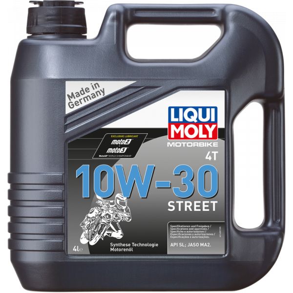 4 stokes engine oil Liqui Moly Engine Oil Motorbike 4t 10w30 Synthetic Technology 4 Liter 1688