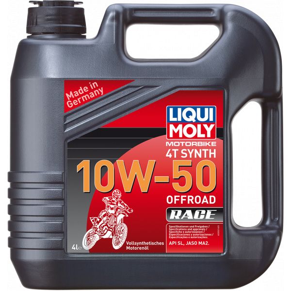 4 stokes engine oil Liqui Moly Engine Oil Motorbike 4t 10w50 Fully Synthetic 4 Liter 3052
