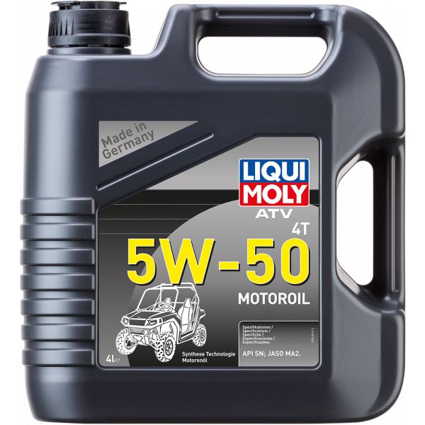 Quad Oil Liqui Moly Atv 4t Motoroil 5w50 4l 20738