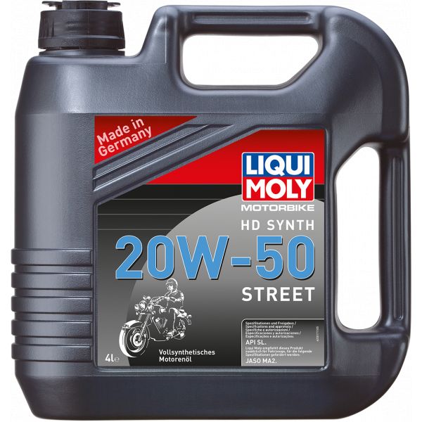 4 stokes engine oil Liqui Moly Engine Oil Motorbike Hd 20w50 Fully Synthetic 4 Liter 3817