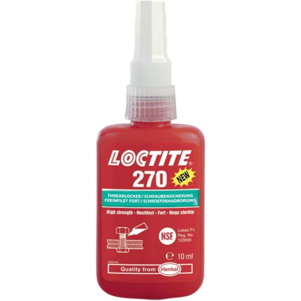 Tools Loctite Thread Locker High Strenght 270 10ML