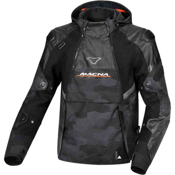 Textile jackets Macna Textile Moto Jacket WP Bradical Black/Orange