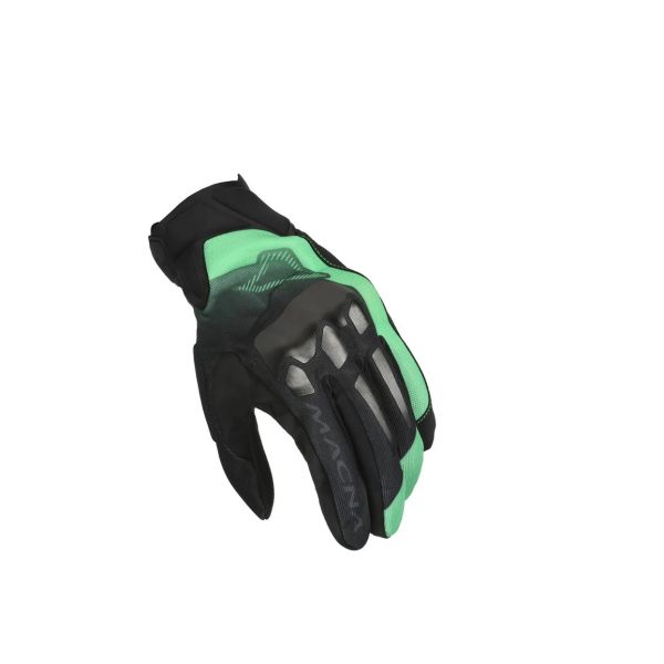Gloves Racing Macna Textile Moto Gloves Mana Black/Green