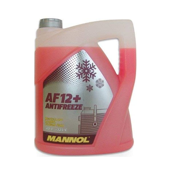 Coolant Mannol MANNOL ANTIGEL AUTO AF12 + (-40) LONGLIFE 5L