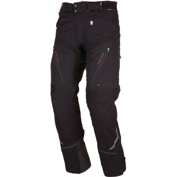 Textile pants Modeka Textile Waterproof Chekker Black Pants