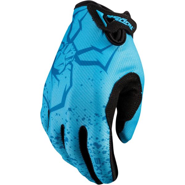  Moose Racing Youth MX Moto Gloves SX1 Blue/Black
