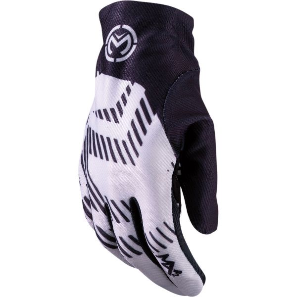 Gloves MX-Enduro Moose Racing MX Moto Gloves MX2 White/Black