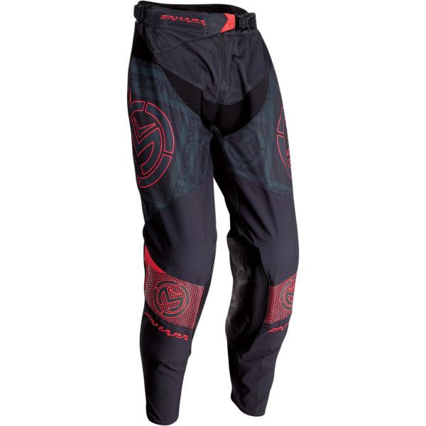 Pants MX-Enduro Moose Racing Moto MX Pants Sahara Black/Red