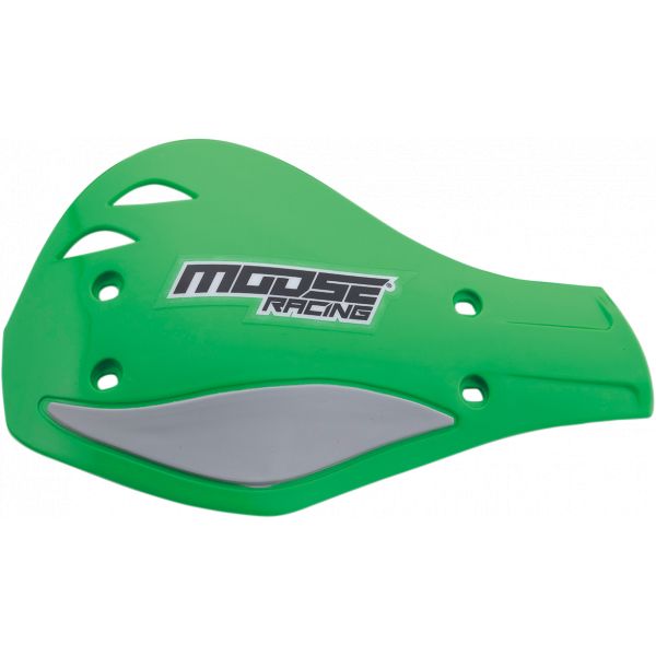 Handguards Moose Racing Handguard Contour Deflector Green/silver-M51-129