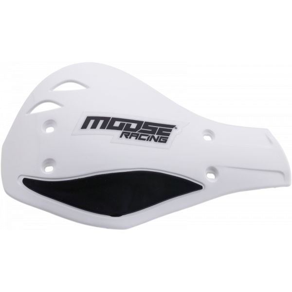 Handguards Moose Racing Handguard Contour Deflector White/black-M51-120