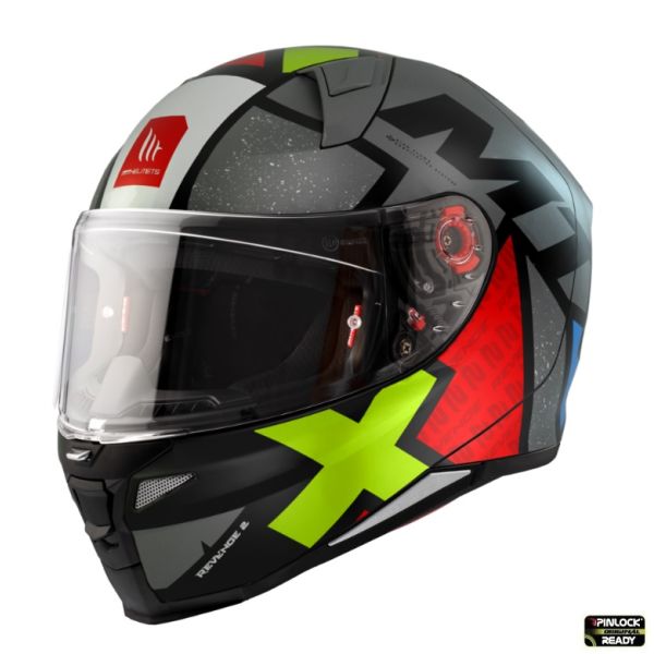Full face helmets MT Helmets Full-Face Moto Helmet Revenge 2 Light C2 Grey Glossy 2023