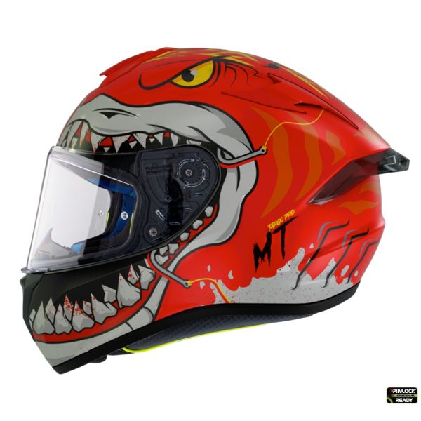 Full face helmets MT Helmets Full-Face Moto Helmet Targo Pro Sharky C5 Red Matt 2023