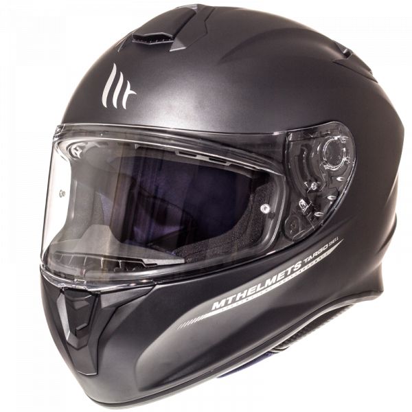 Full face helmets MT Helmets Full-Face Moto Targo Solid A1 Matt Black