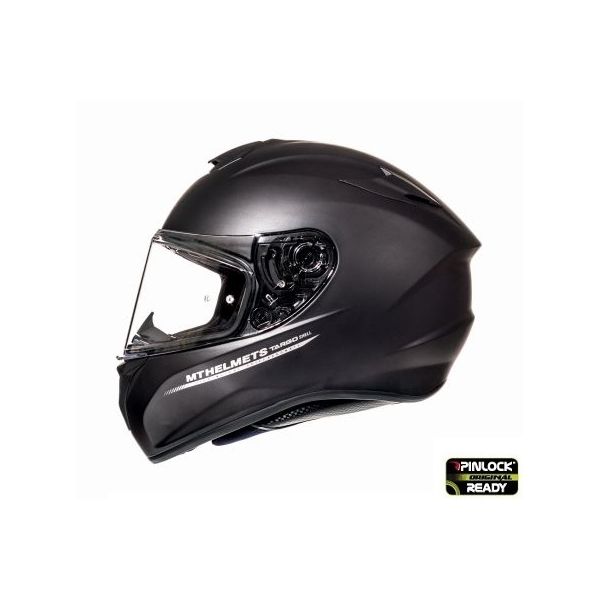 Full face helmets MT Helmets Moto Full-Face Targo Solid A1 Matt Black Helmet 2021