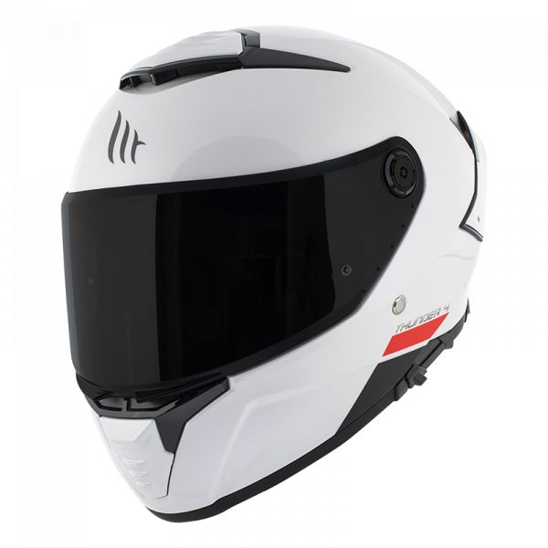 Full face helmets MT Helmets Full-Face Moto Helmet Thunder 4 SV Ergo A0 White