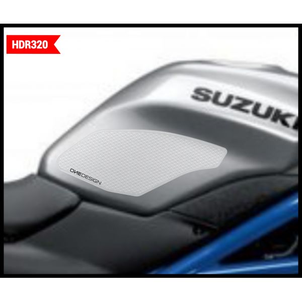 Motorcycle TankPads OneDesign Tank Grip Suzuki Sv650 Clear HDR320