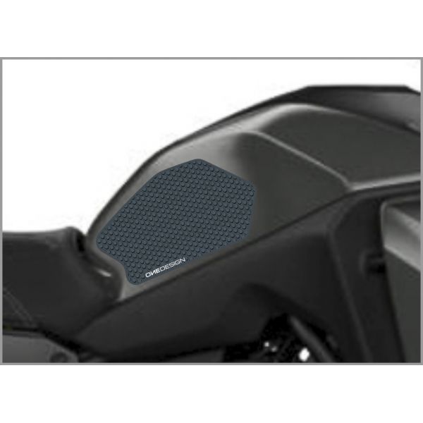  OneDesign Tank Grip Yamaha Tracer7 '21 Black HDR333