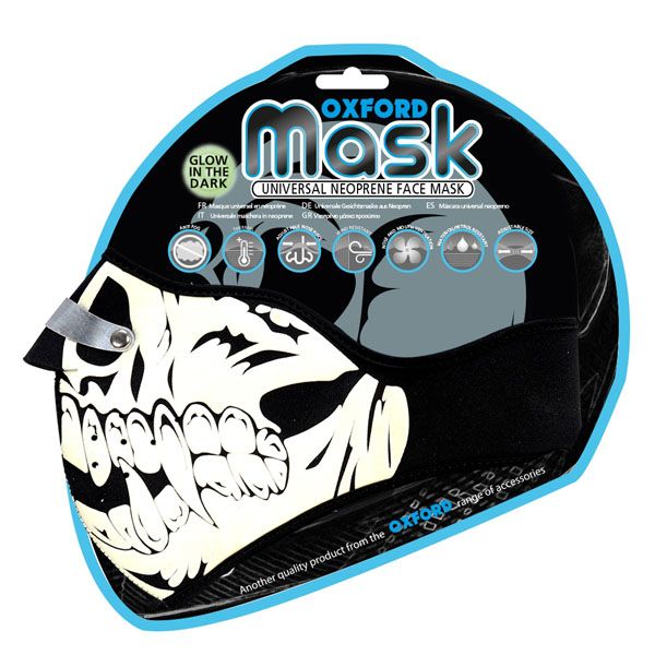 Face Masks Oxford MASK - GLOW SKULL 