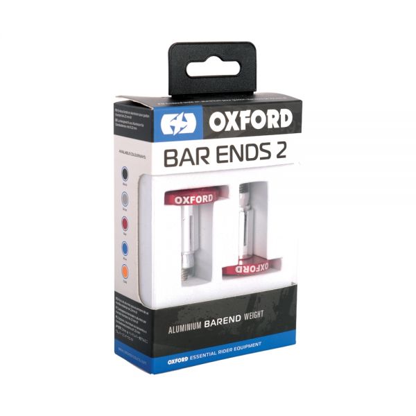 Grips Road Bikes Oxford BAR ENDS 2 - RED