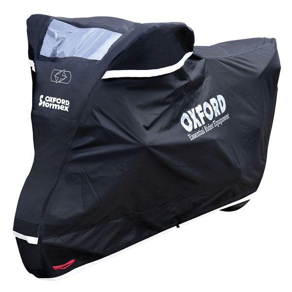 Motorcycle Covers Oxford Cover Moto Scooter Stormex Black   S CV330