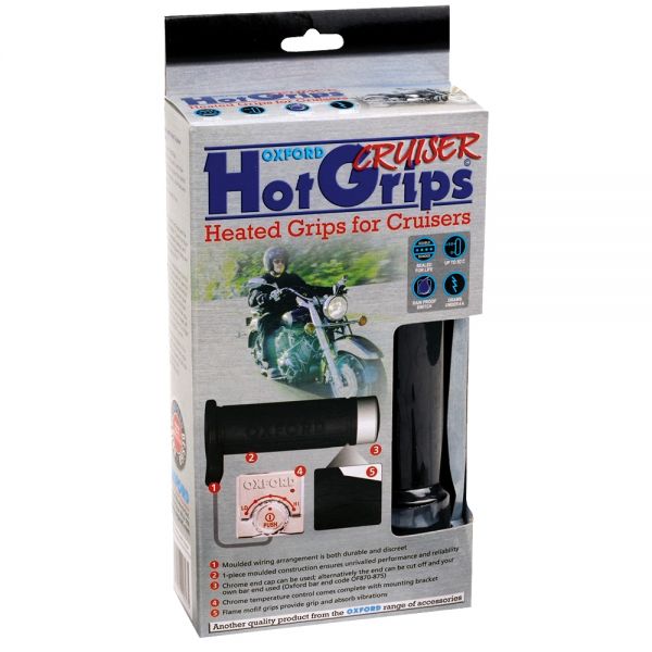 Grips Road Bikes Oxford HOTGRIPS FOR CRUISERS (1 INCH)