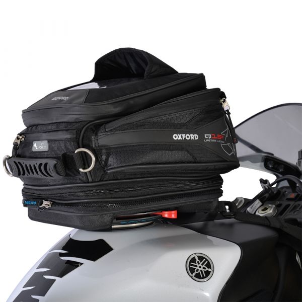 Genti Moto Strada Oxford Q15R TANK BAG - BLACK