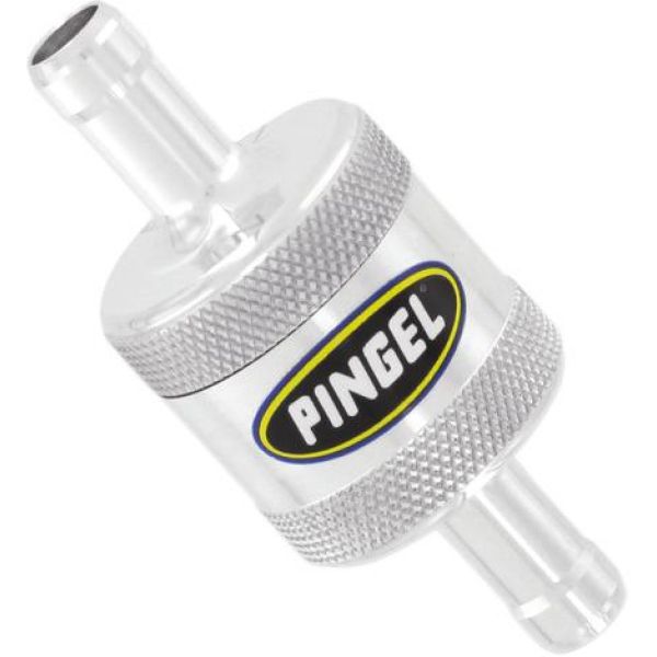  Pingel INLINE SS FUEL FILTER SATIN 3/8 IN 3/8 OUT
