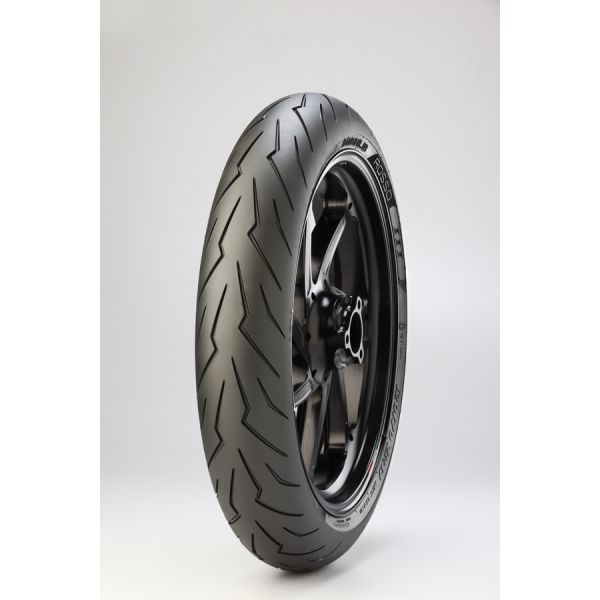 Pirelli Moto Tire Diablo Rosso III DBL RO3K 120/70ZR17 (58W)